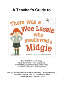 Teaching guide cover - Wee Lassie